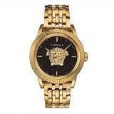 Versace Gold Stainless Steel Black Dial Men's Watch  VERD00818 - Watches of Australia