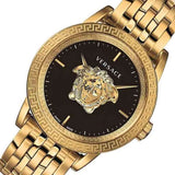 Versace Gold Stainless Steel Black Dial Men's Watch VERD00818 - Watches of Australia #2
