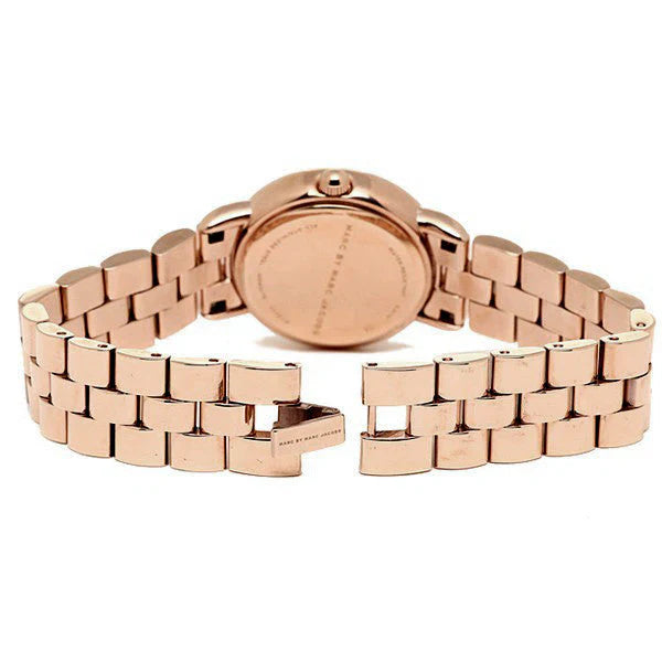 Marc By Marc Jacobs Mini Marci Mirror Dial Rose Gold Watch MBM3175