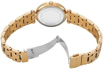 Michael Kors Laney Green Dial Gold Watch MK4892