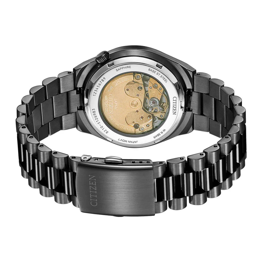 Citizen Tsuyosa Automatic 40mm Black Dial Stainless Steel Men’s Watch – NJ0155-87E