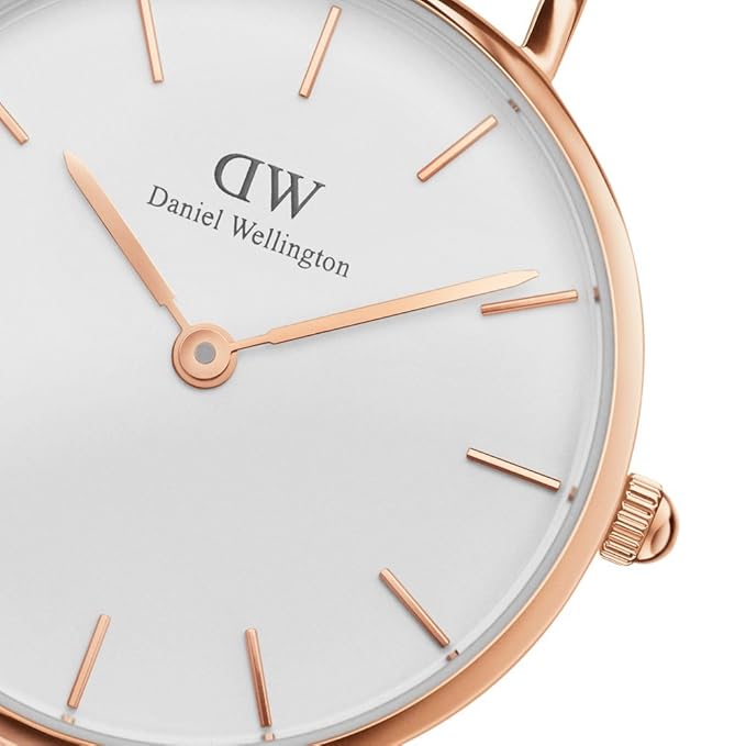 Daniel Wellington Petite St. Mawes 32mm White Dial Bondi Genuine Leather Women's Watch - DW00100175