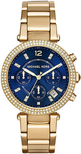 Michael Kors Parker Navy Blue Dial Women's Watch  MK6262 - Watches of Australia