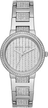 Michael Kors Gabbi Glitz Silver Women's Watch  MK3984 - Watches of Australia