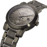Burberry The City Gunmetal Dial Steel Men's Watch BU9902