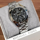 Michael Kors Bradshaw Chronograph Black Dial Silver Unisex Watch MK5705 - Watches of Australia #6