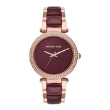 Michael Kors Parker Burgundy Women's Watch  MK6412 - Watches of Australia