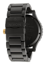 Nixon 51-30 Chronograph Matte Black & Gold Men's Watch A083-1041 - Watches of Australia #3