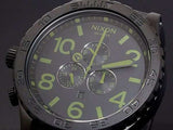 Nixon 51-30 Surplus Matte Black Men's Watch A083-1042 - Watches of Australia #3