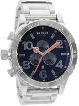 Nixon 51-30 Navy Blue Silver Men's Watch  A083-307 - Watches of Australia