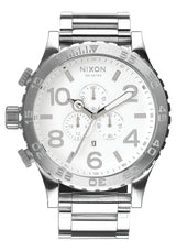 Nixon 51-30 Chronograph High Polish Stainless Steel Men's Watch  A083-488 - Watches of Australia