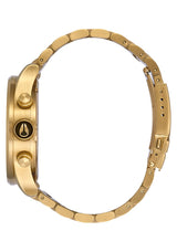 Nixon Sentry Chrono All Gold & Black Men's Watch Men's Watch A386-510 - Watches of Australia #2
