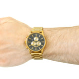 Nixon Sentry Chrono All Gold & Black Men's Watch Men's Watch A386-510 - Watches of Australia #4