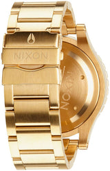 Nixon 48-20 Chrono Blue Dial Gold PVD Men's Watch A486-1922 - Watches of Australia #3