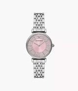 Emporio Armani Gianni T-Bar 32mm Ladies Watch Pink AR11686 AR11686 - Image 1