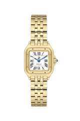 Beverly Hills Polo Club Square Quartz Gold Stainless Steel Watch BP3600C.131