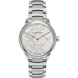 Burberry Men’s Swiss Made Quartz Stainless Steel Silver Dial Men's Watch BU10004 - Watches of Australia