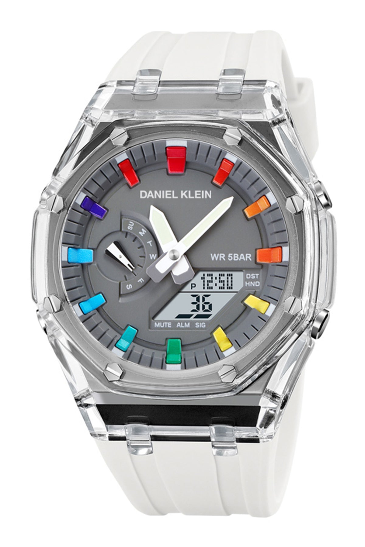 Daniel Klein Silver Watch DK.2100-4