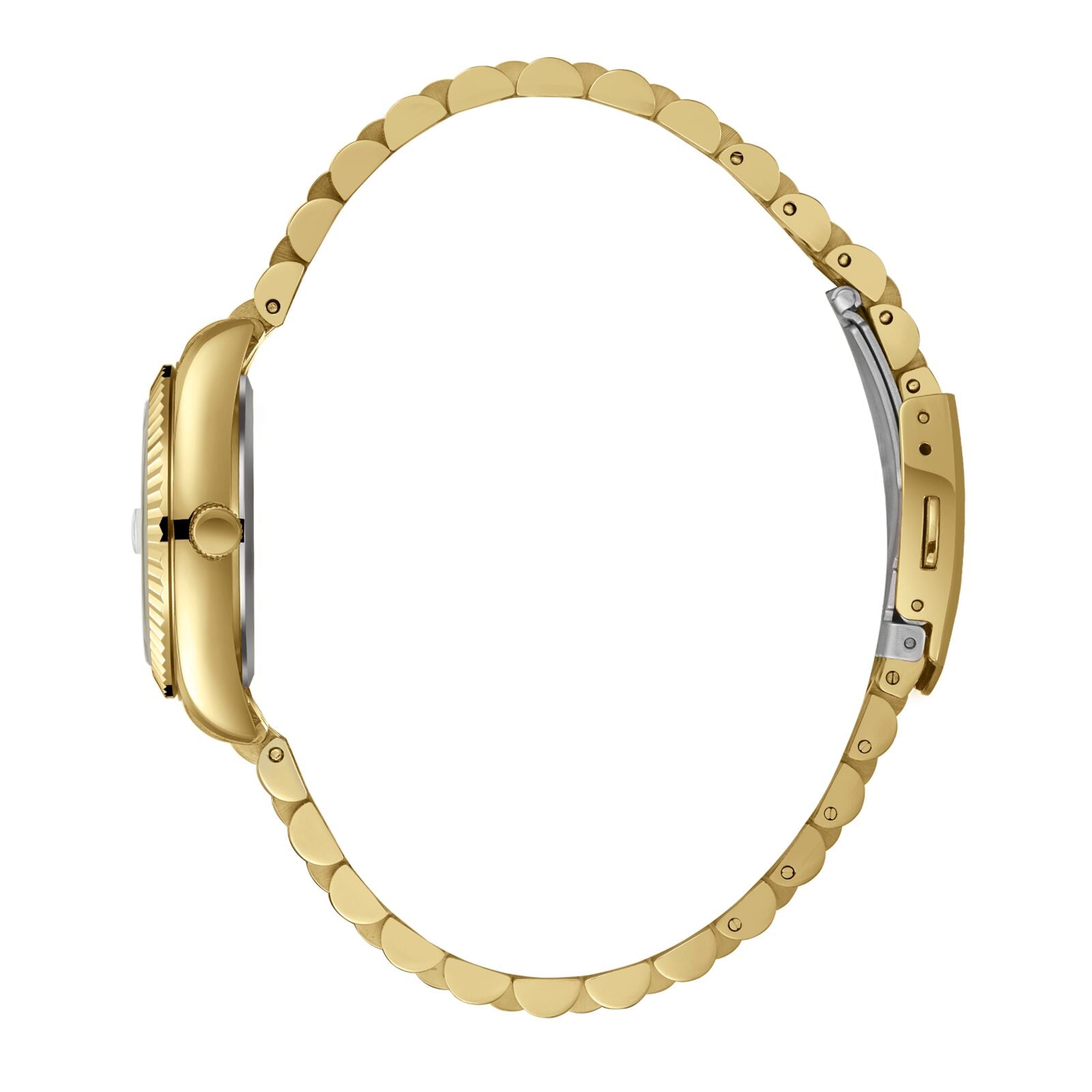 Beverly Hills Polo Club Mother Pearl All Gold Diamond Watch BP3654X.120