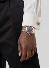 Versace Hellenyium Two-Tone Blue Dial Men's Watch VEVK00520 - Watches of Australia #4