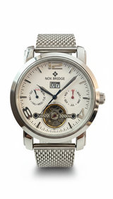 Nox Bridge Silver Men's Watch - WC81112