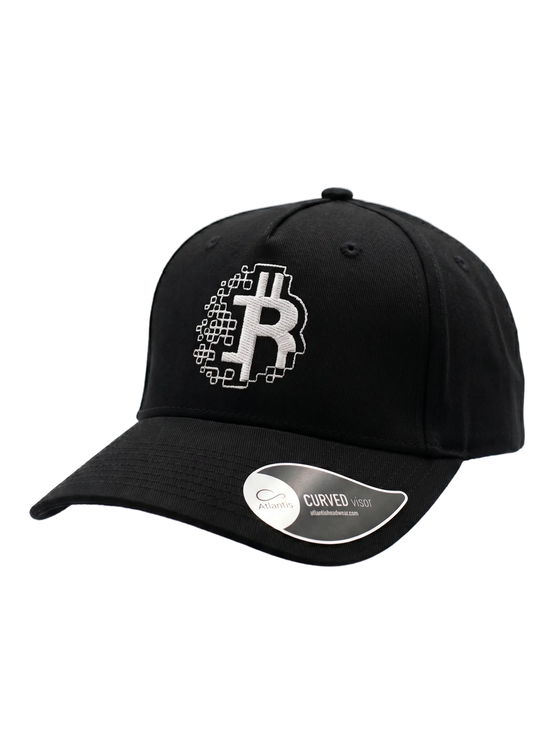 Mining Race Bitcoin Logo Black Cap