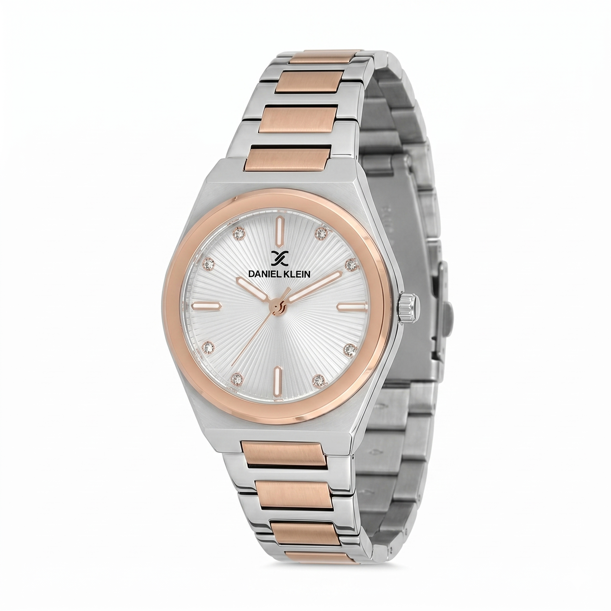 Daniel Klein Premium Three Hand Two Tone Watch - DK.1.13900-6