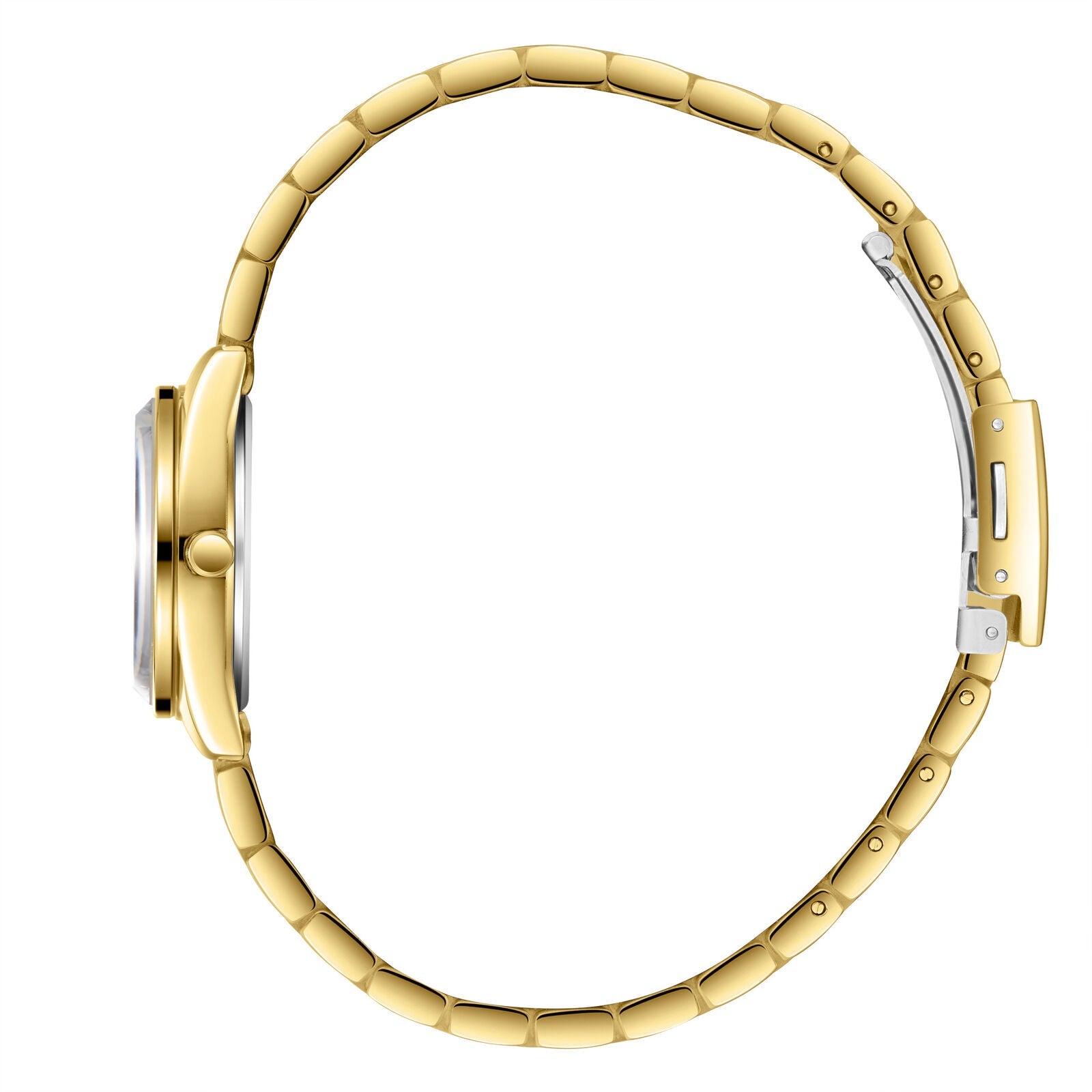 Lee Cooper Sylara White MOP Dial Gold Watch - LC08299.120