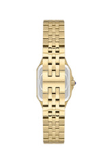 Beverly Hills Polo Club Square Quartz Gold Stainless Steel Watch BP3600C.131