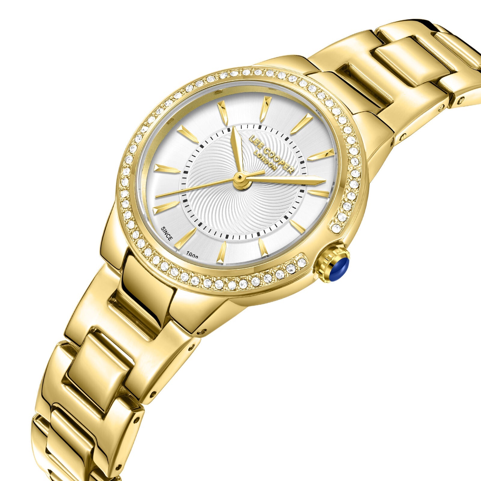Lee Cooper Mélodie Silver Dial Gold Watch - LC08295.130