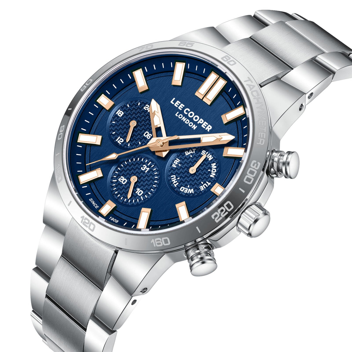 Lee Cooper Silver Men's Watch LC08293.390 LC08293.390 - Image 3