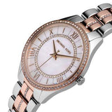 Michael Kors Lauryn Quartz White Mother of Pearl Dial Ladies Watch MK3979