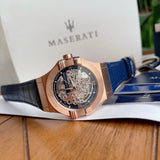 Maserati Watch Automatic Skeleton Rose-Gold Men's Watch R8821108022 - Watches of Australia #3