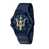 Maserati Potenza Analog Blue Dial Men's Watch  R8853108008 - Watches of Australia