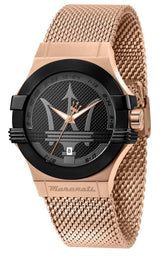 Maserati Potenza Rose Gold Mesh Bracelet   R8853108009 - Watches of Australia