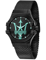 Maserati Potenza Aqua Edition Black Mesh Men's Watch  R8853144002 - Watches of Australia