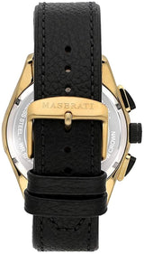Maserati Black Leather Men's Watch R8871612033 - Watches of Australia #3