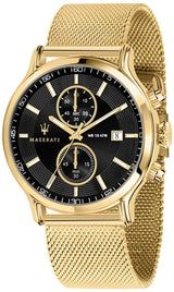Maserati Epoca 42mm Gold Mesh Men's Watch R8873618007 - Watches of Australia