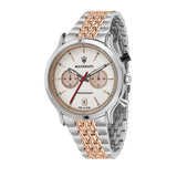Maserati Legend 42 mm Chronograph Ivory Dial Men's Watch  R8873638002 - Watches of Australia