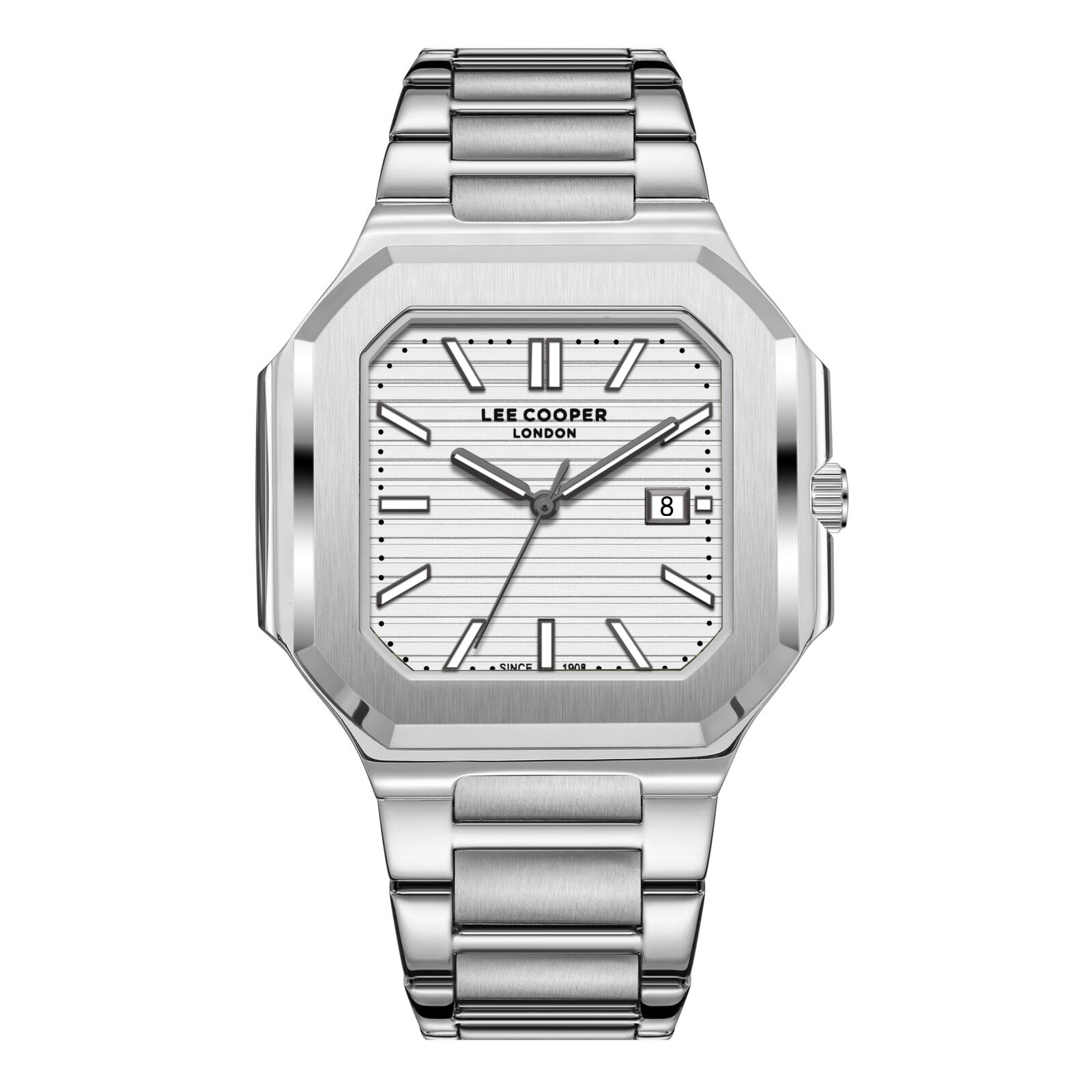 Lee Cooper Silver Men's Watch LC08269.330 LC08269.330 - Image 1