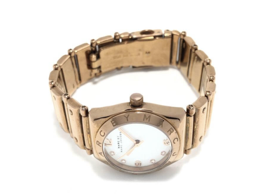 Marc By Marc Jacobs Amy Glitz Markers Rose Gold Watch MBM8559