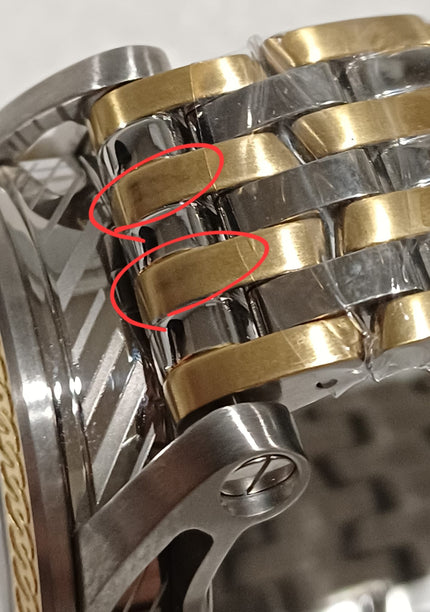 Versace V-Eternal Two-Tone Watch VEPO00620 (Defect)