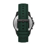 Armani Exchange Banks Chronograph Green Leather Strap Men's Watch AX1725 - Watches of Australia #3