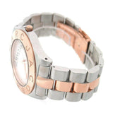Marc By Marc Jacobs Blade Rose Gold Tone Bezel Silver Dial Two Tone Women's Watch MBM3129 - Watches of Australia #4