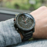 Nixon 48-20 Chrono Black Dial Black Ion-plated Men's Watch Men's Watch A486-1320 - Watches of Australia #5