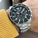 Emporio Armani World Explorer Black Dial Men's Watch AR11360 ar11603 - Image 4