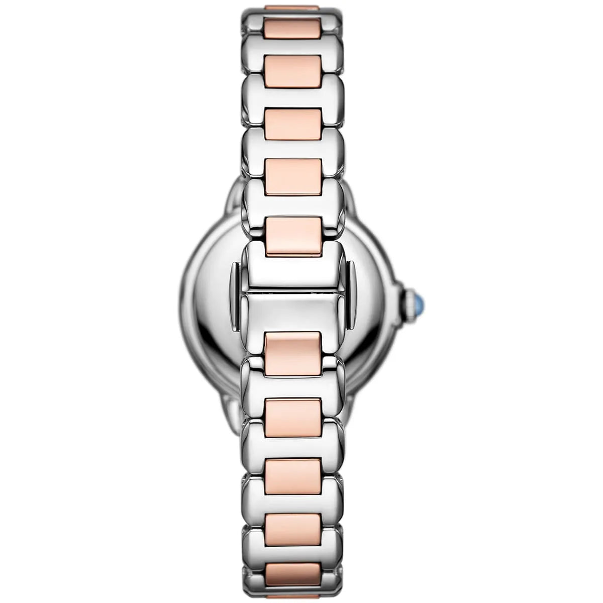 Emporio Armani Mia Blue Sunray Dial Two-tone Women's Watch - AR11597