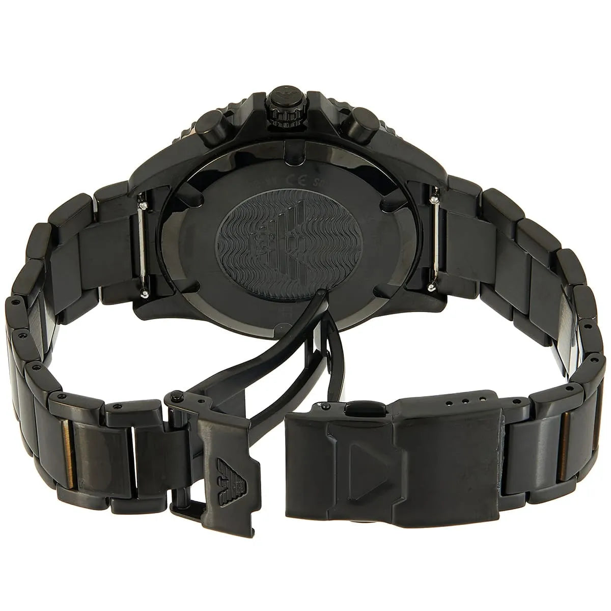 Emporio Armani Diver Chronograph Black Men's Watch - AR80050