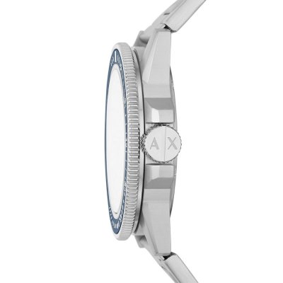 Armani Exchange Leonardo Silver Men's Watch - AX1861