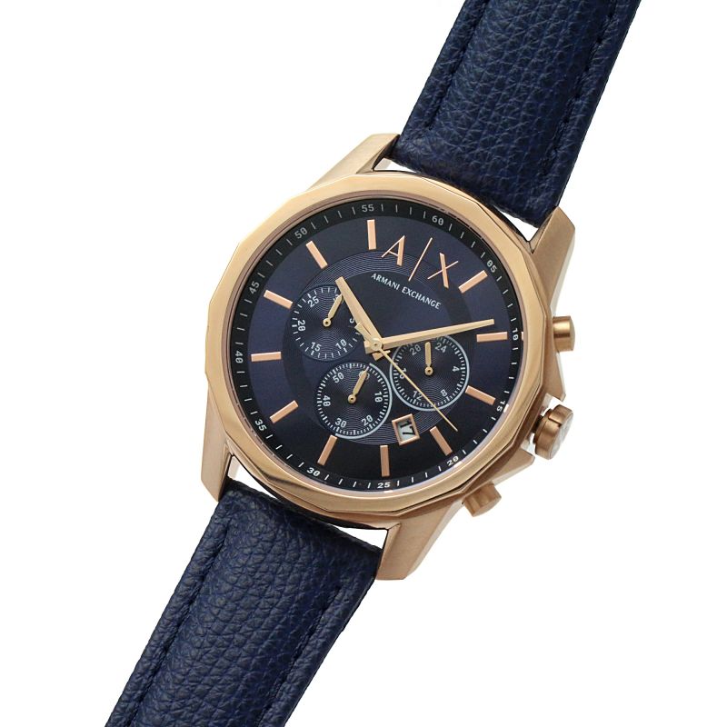 Armani Exchange Banks Chronograph Quartz Blue Dial Men’s Watch AX1723 - Watch